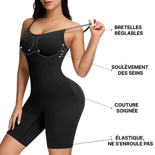 Body Short Gainant Sans Couture