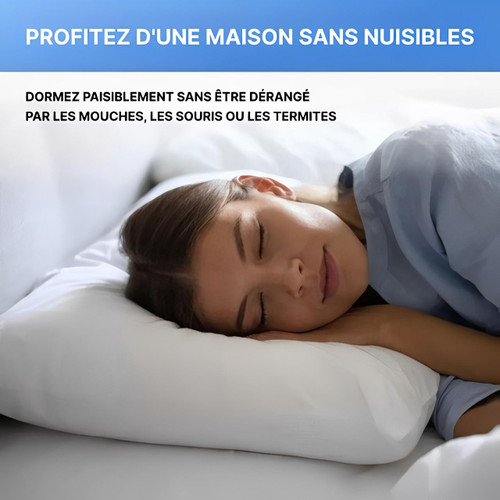 Répulsif à Ultrasons Pour Souris - Rats Et Araignées