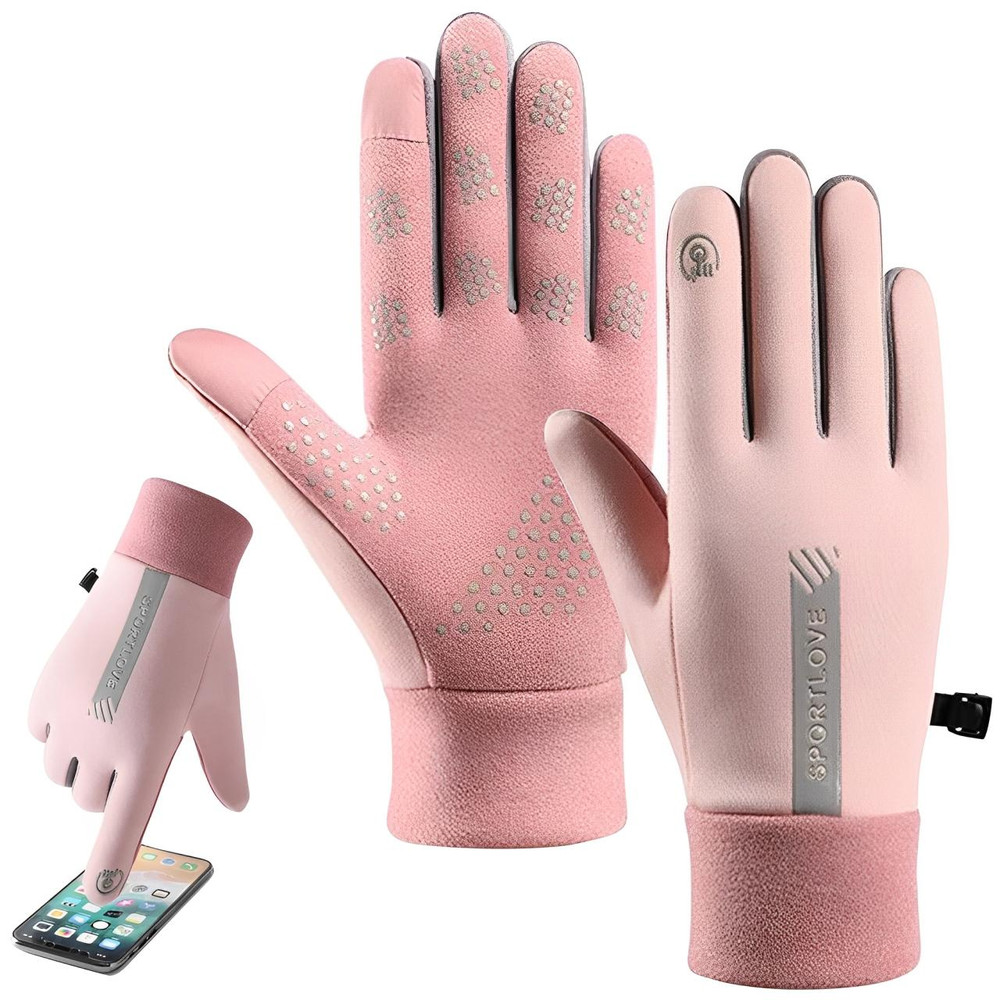 Gants Hiver Thermiques Anti Froid Imperméables Pour Écran Tactile