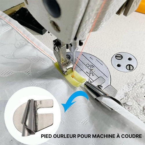 Pied Ourleur Pour Machine À Coudre