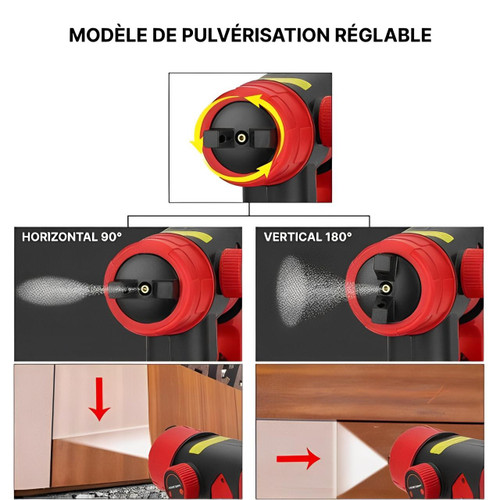 Pistolet Pour Peinture Eclectrique Avec Pulvérisateur