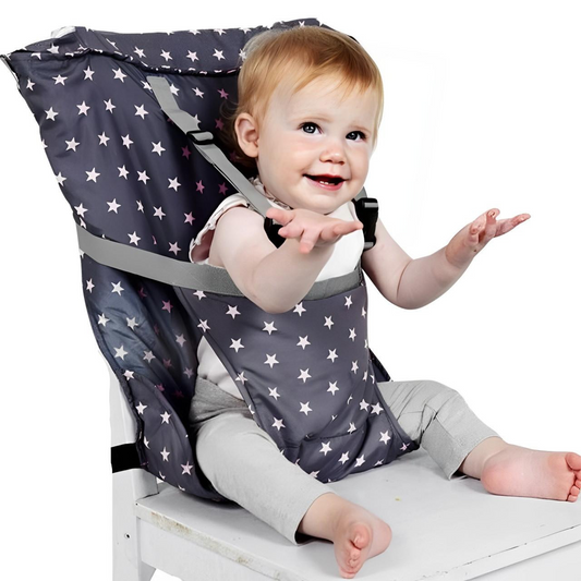Siège Bébé Portable Pliable Avec Harnais De Sécurité