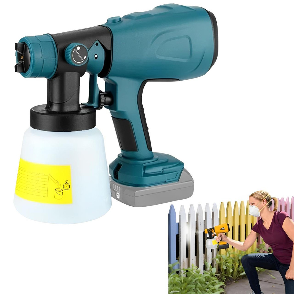 Pistolet Pour Peinture Eclectrique Avec Pulvérisateur