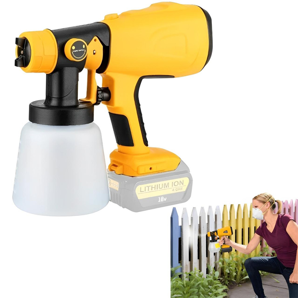 Pistolet Pour Peinture Eclectrique Avec Pulvérisateur
