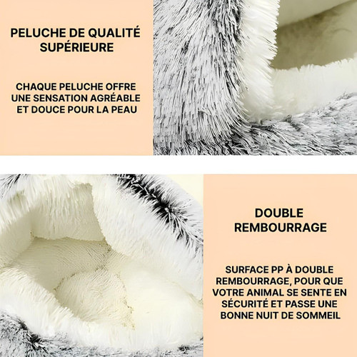 Panier Pour Chien Et Chat Anti Stress 2-en-1