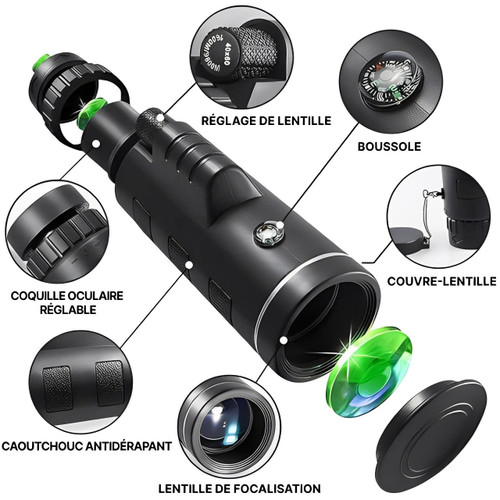 Télescope Monoculaire De Vision Nocturne