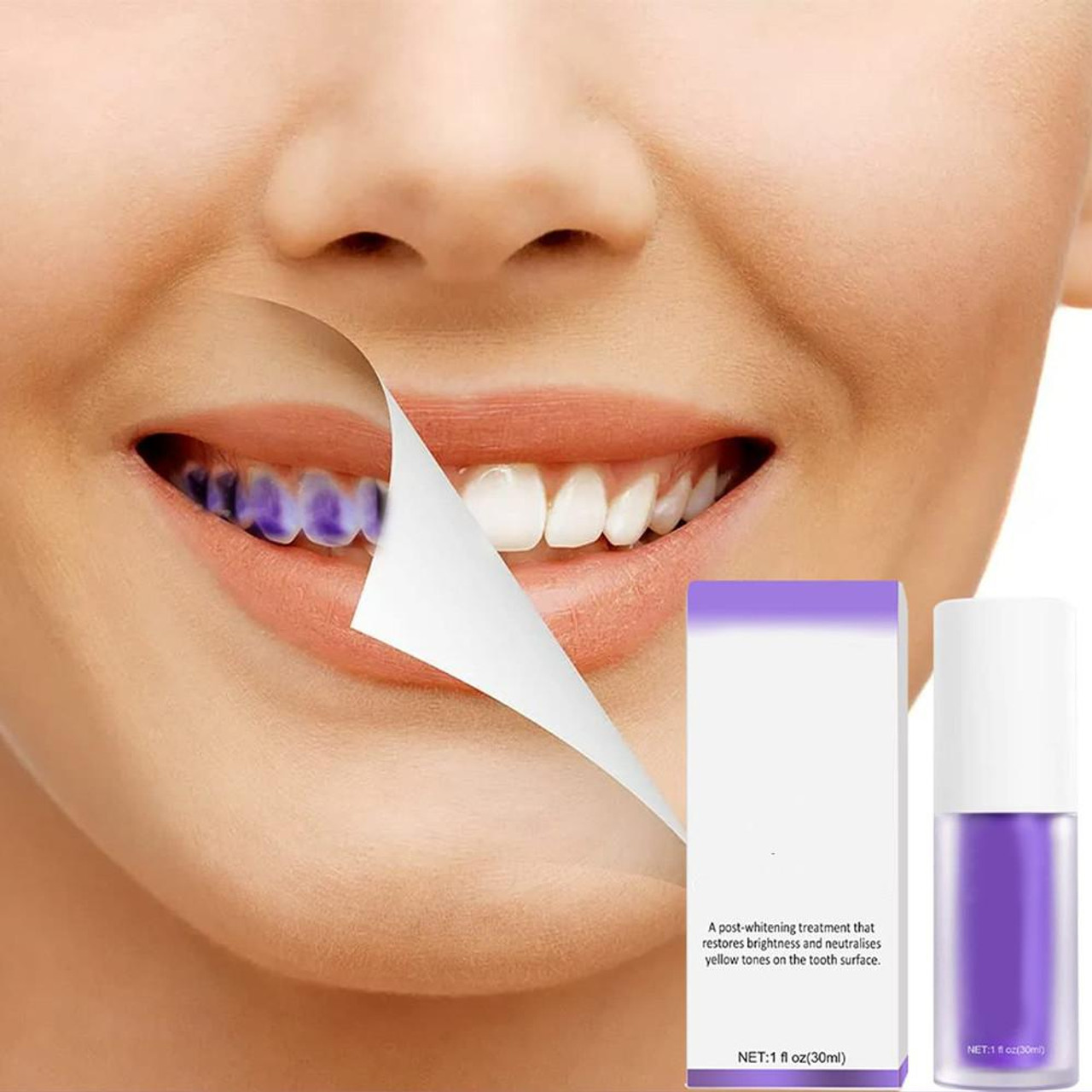 Dentifrice Violet Blanchissant - HealthCare™