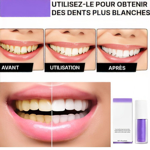 Dentifrice Violet Blanchissant - HealthCare™