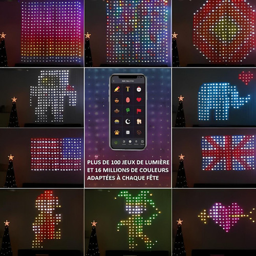 Rideau Lumineux Avec Télécommande