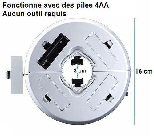 Eclairage LED Détachable pour parasol