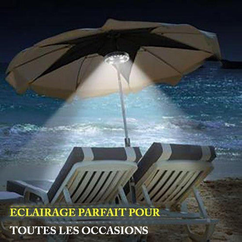 Eclairage LED Détachable pour parasol