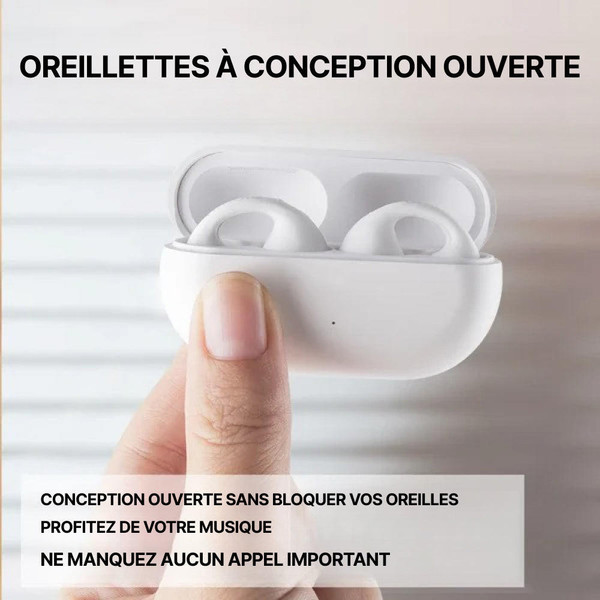 Écouteurs à Conduction Osseuse Sans Fil - HeadsTech™