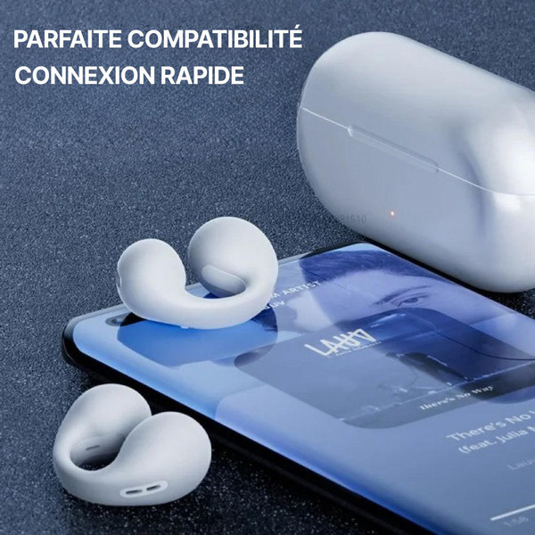Écouteurs à Conduction Osseuse Sans Fil - HeadsTech™