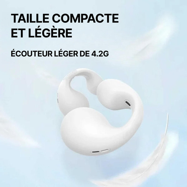 Écouteurs à Conduction Osseuse Sans Fil - HeadsTech™