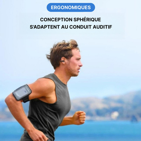 Écouteurs à Conduction Osseuse Sans Fil - HeadsTech™