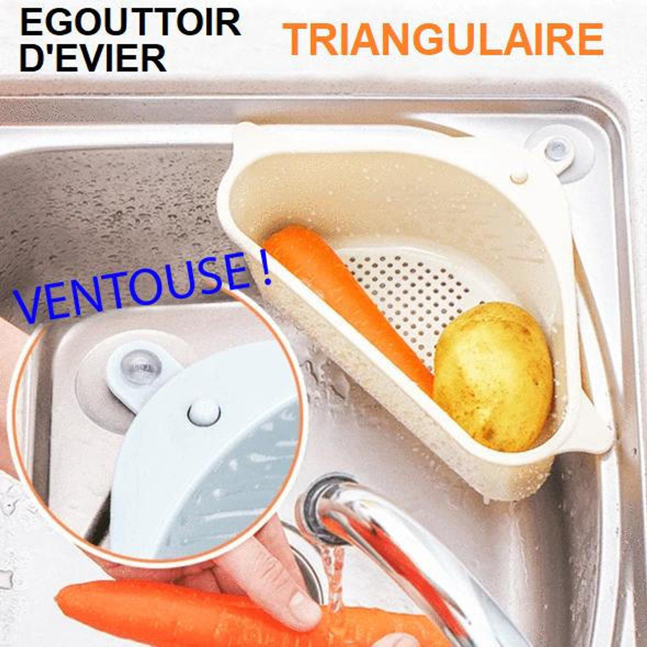 Égouttoir d’Évier Triangulaire