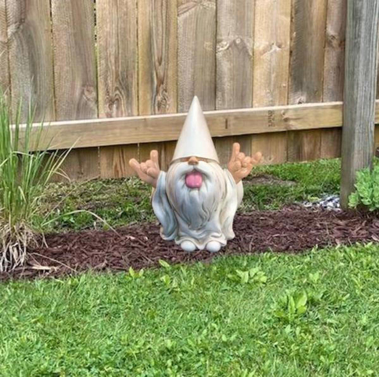 Elfe De Jardin En Résine