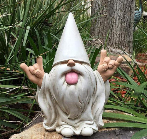 Elfe De Jardin En Résine