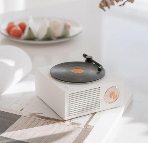 Enceinte Bluetooth Tourne-disque Vintage