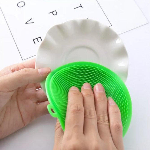 Eponge En Silicone Pour Vaisselle