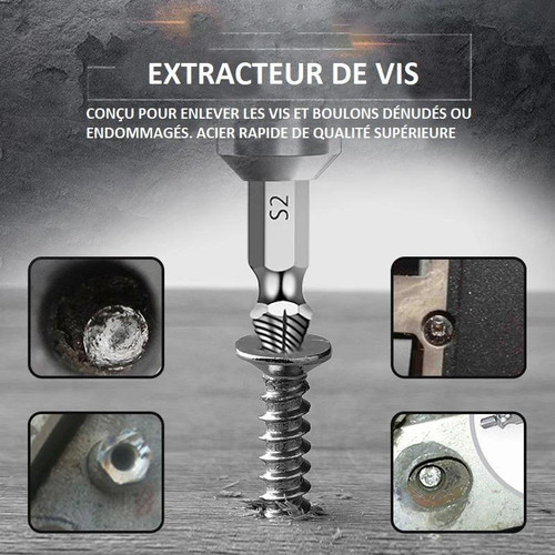Extracteur De Vis cassée professionnel
