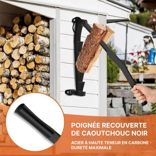 Fendeuse à Bois Manuelle Avec Montage Mural