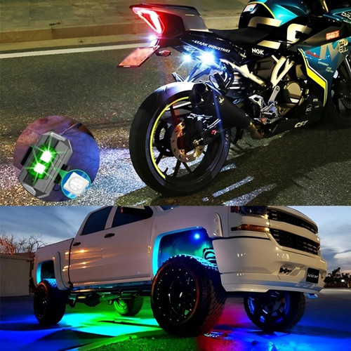 Feu Led Stroboscopique Pour Moto - Voiture Et Vélo