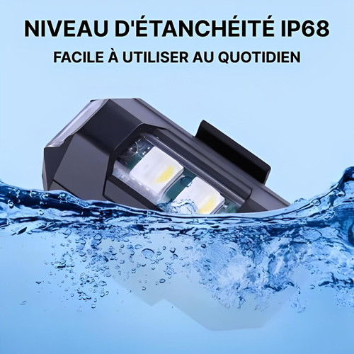 Feu Led Stroboscopique Pour Moto - Voiture Et Vélo