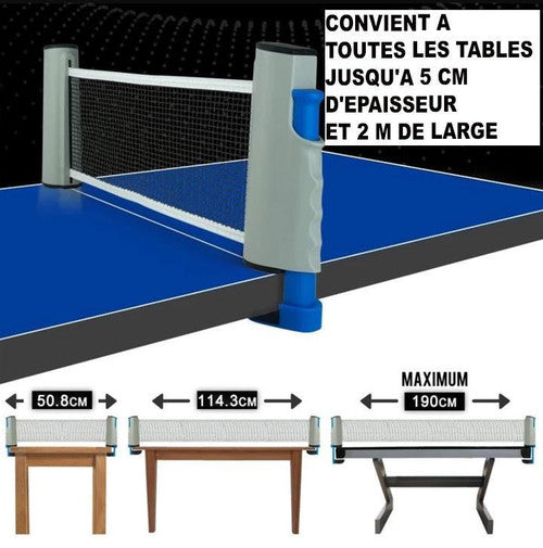 Filet De Tennis De Table Extensible