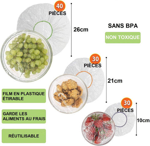 Film étirable Alimentaire Fraicheur - 100 Pièces
