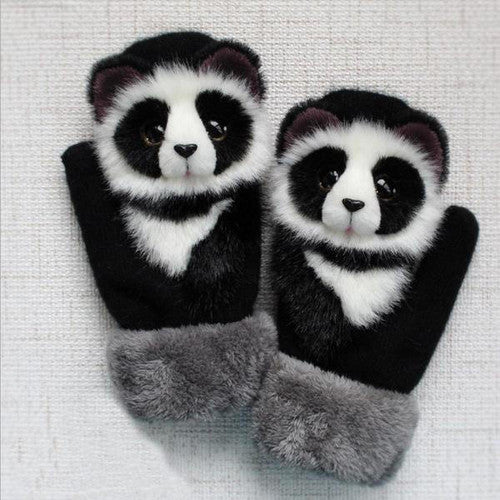 Gants d'Hiver Avec Peluche pour Femme