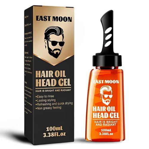 Gel Coiffant Avec Peigne 2-en-1 Pour Homme
