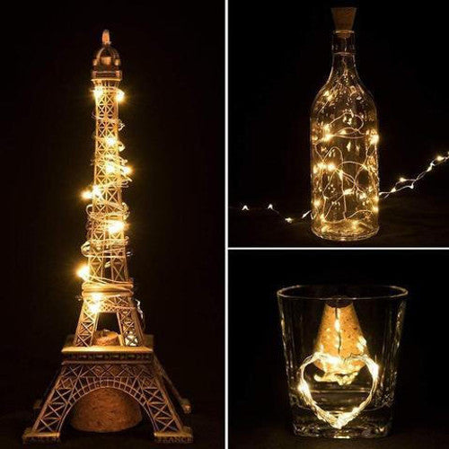 Guirlande Lumineuse pour Décorer les Bouteilles