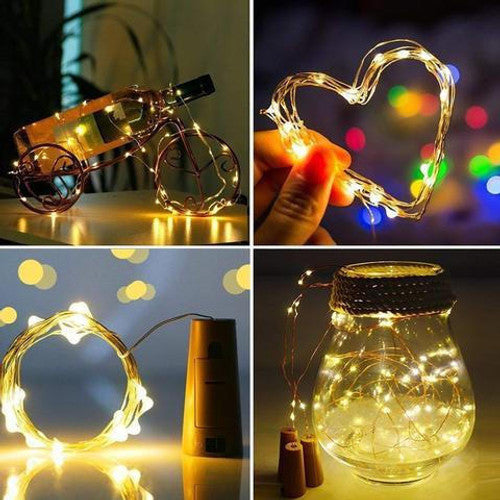 Guirlande Lumineuse pour Décorer les Bouteilles