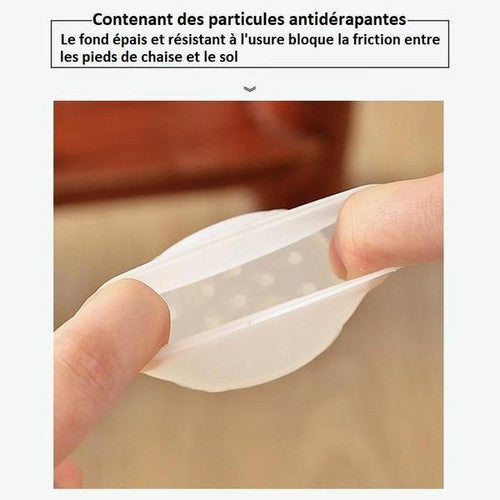 Housse De Protection En Silicone Pour Pieds De Meuble (lot de 4)