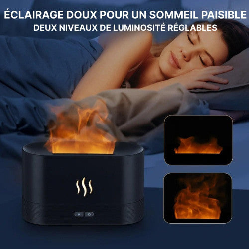Humidificateur d'Air À Effet Flamme