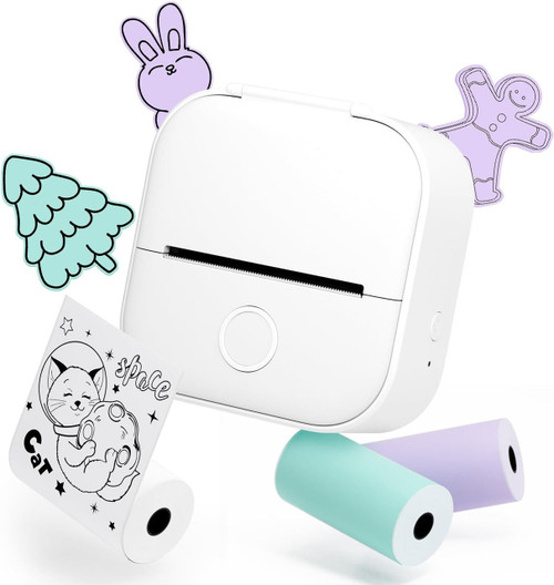 Imprimante Thermique Portable Sans Fil Pour Android et iOS