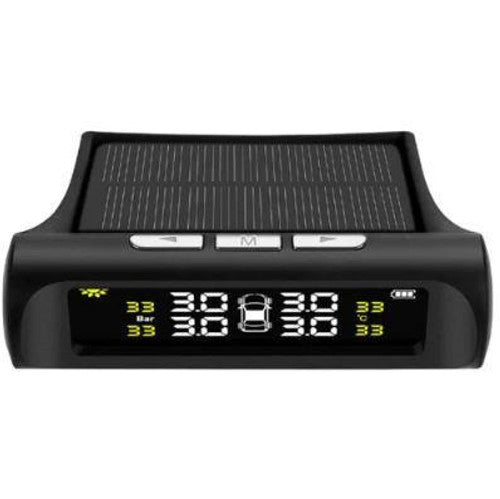 Indicateur de pression externe des pneus Sur alimentation solaire Sans fil