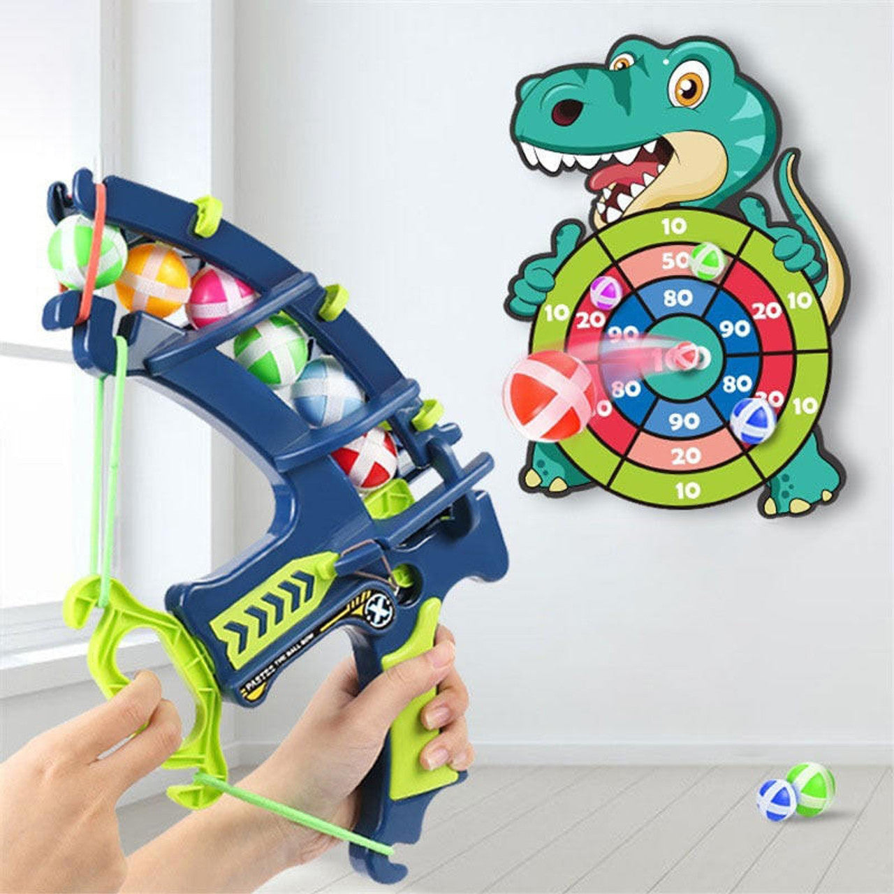 Jeu De Fléchettes Pour Enfants À Balles Collantes