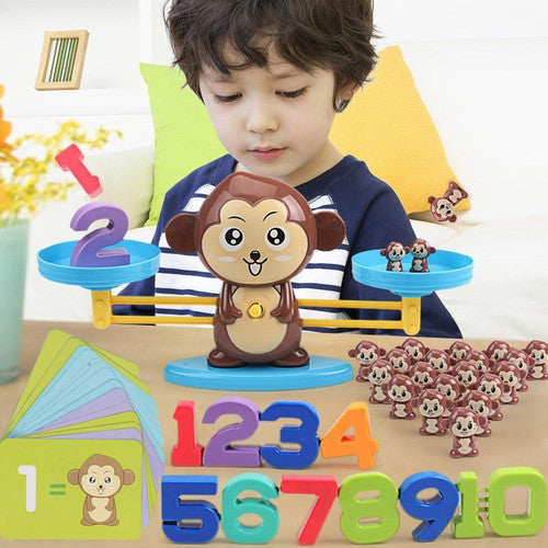 Jouet Educatif "Le Singe Malin"