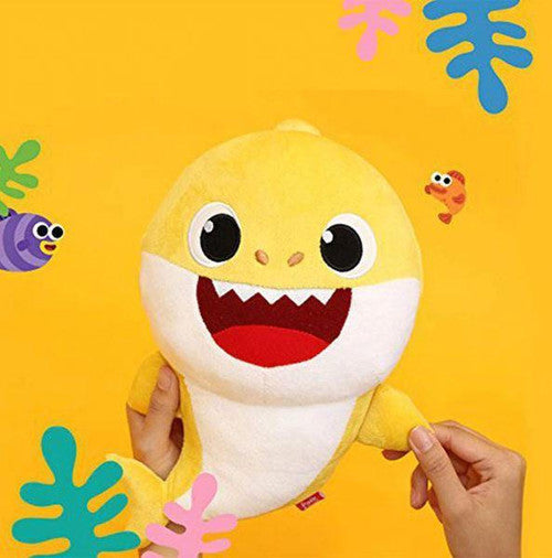 Jouet en Peluche Bébé Requin Chantant
