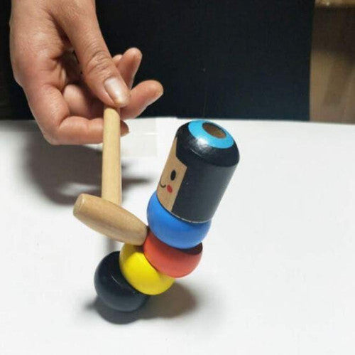 Jouet Magique : Marionnette en Bois Incassable