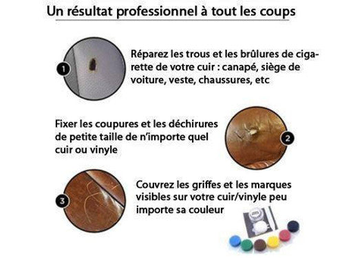 Kit de Réparation Universel pour Cuir