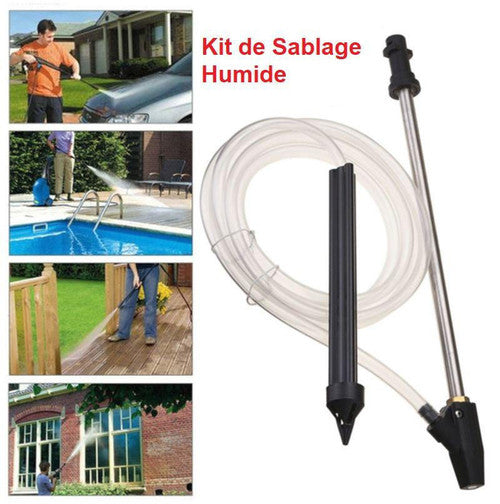 Kit de Sablage Humide pour Nettoyeur Haute Pression