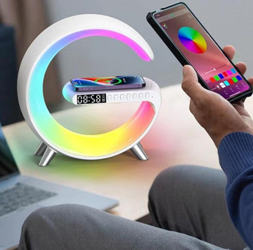 Lampe d'Ambiance Avec Chargeur Induction