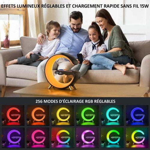 Lampe d'Ambiance Avec Chargeur Induction
