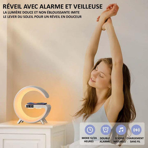 Lampe d'Ambiance Avec Chargeur Induction