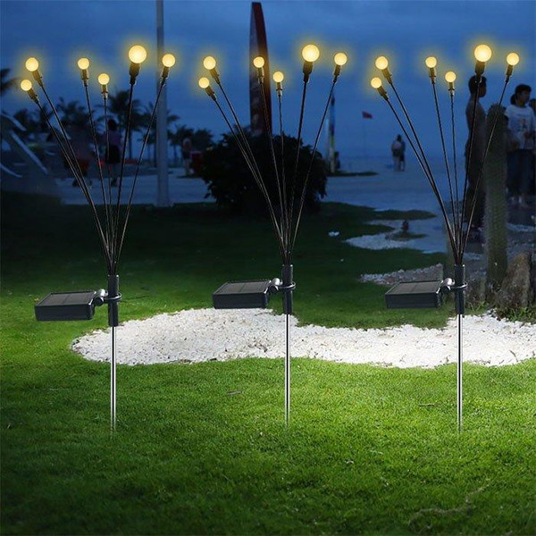 Lampe De Jardin à Énergie Solaire - 2 pièces