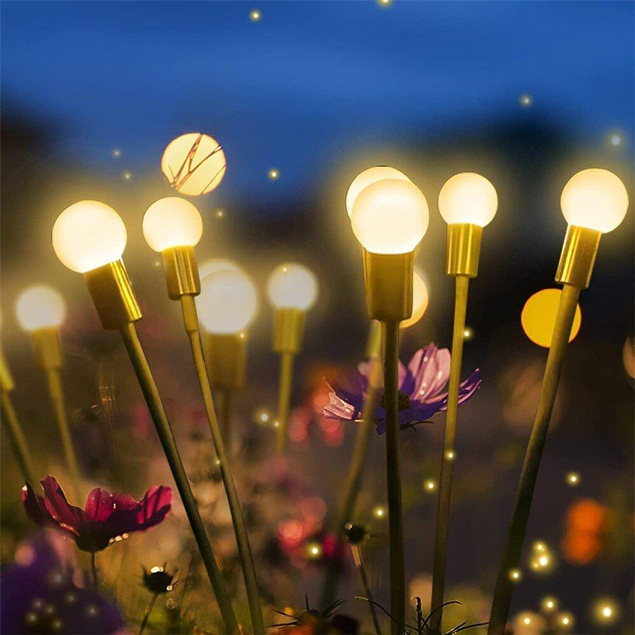 Lampe De Jardin à Énergie Solaire - 2 pièces
