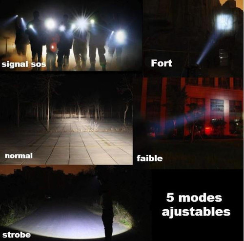 Lampe de Poche Militaire Tactique G900